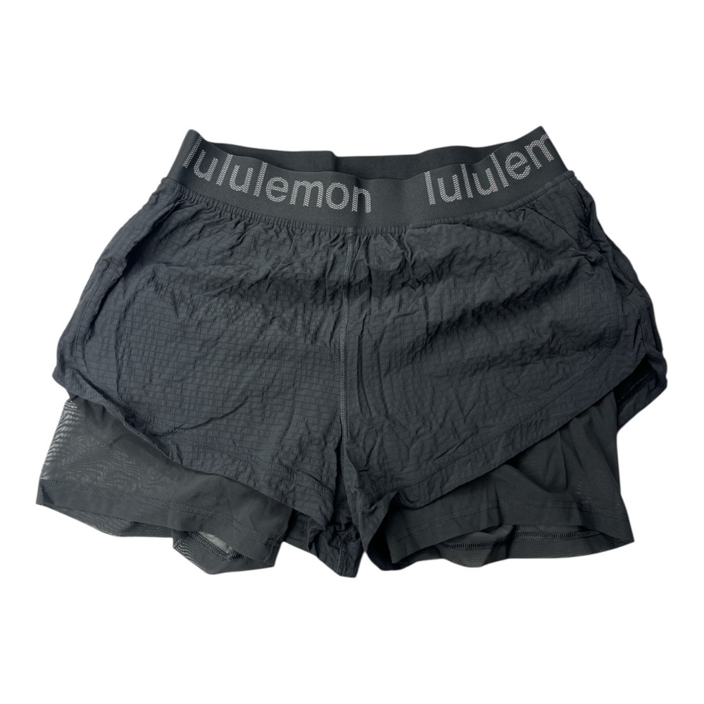 Lululemon Charcoal Gray Athletic Shorts
